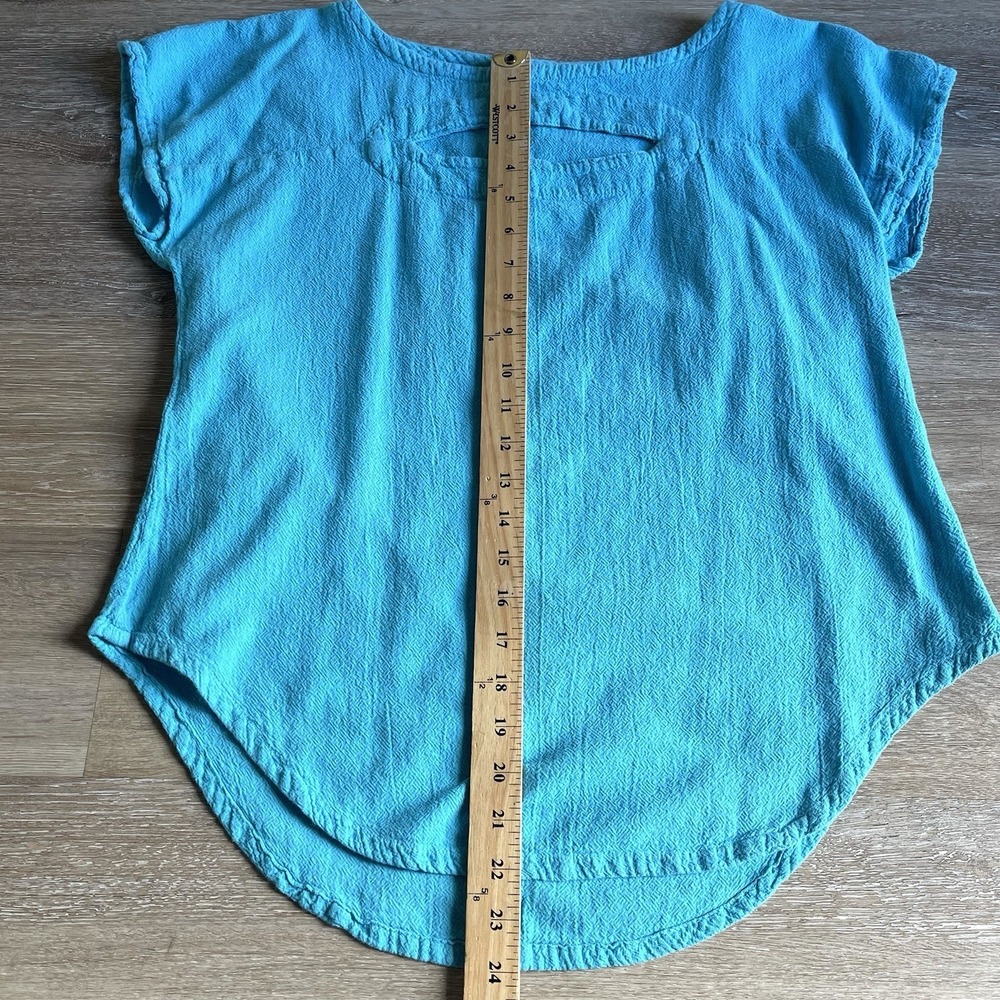 OMG Oh My Gauze! Shirt Lot Of 3 Size 1 US Small Tank & Cap Sleeve Blouse - Picture 3 of 16